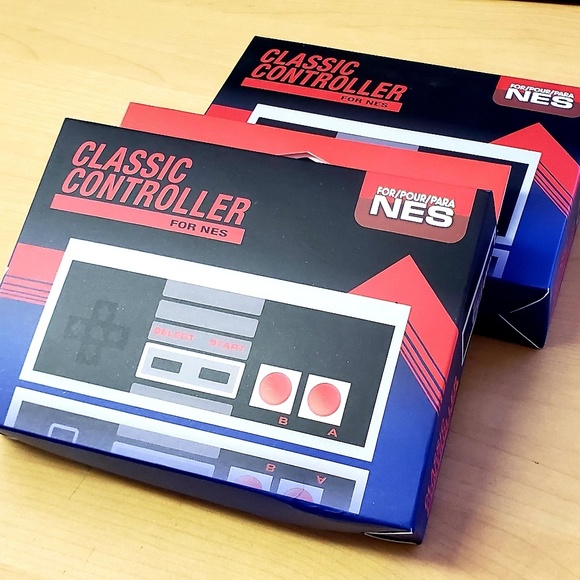 2 remotes for NES Retro Classic Controller(You get - Picture 1 of 3